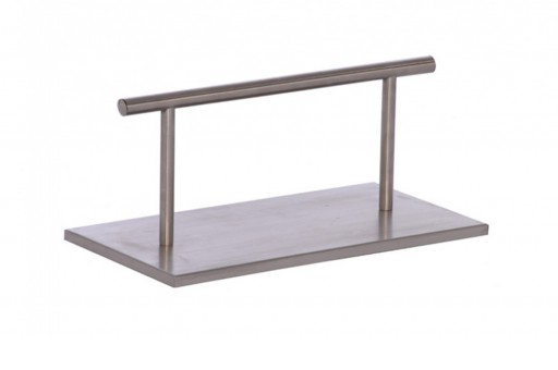 Stainless steel footrest