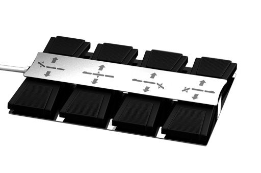 Fußfernbedienung 4 Motorig