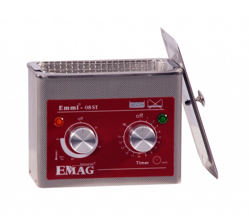 Emmi-08ST H stainless steel ultrasonic cleaner with heater
