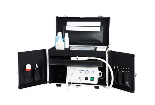 Pedicure case 0909 with additional drawer
